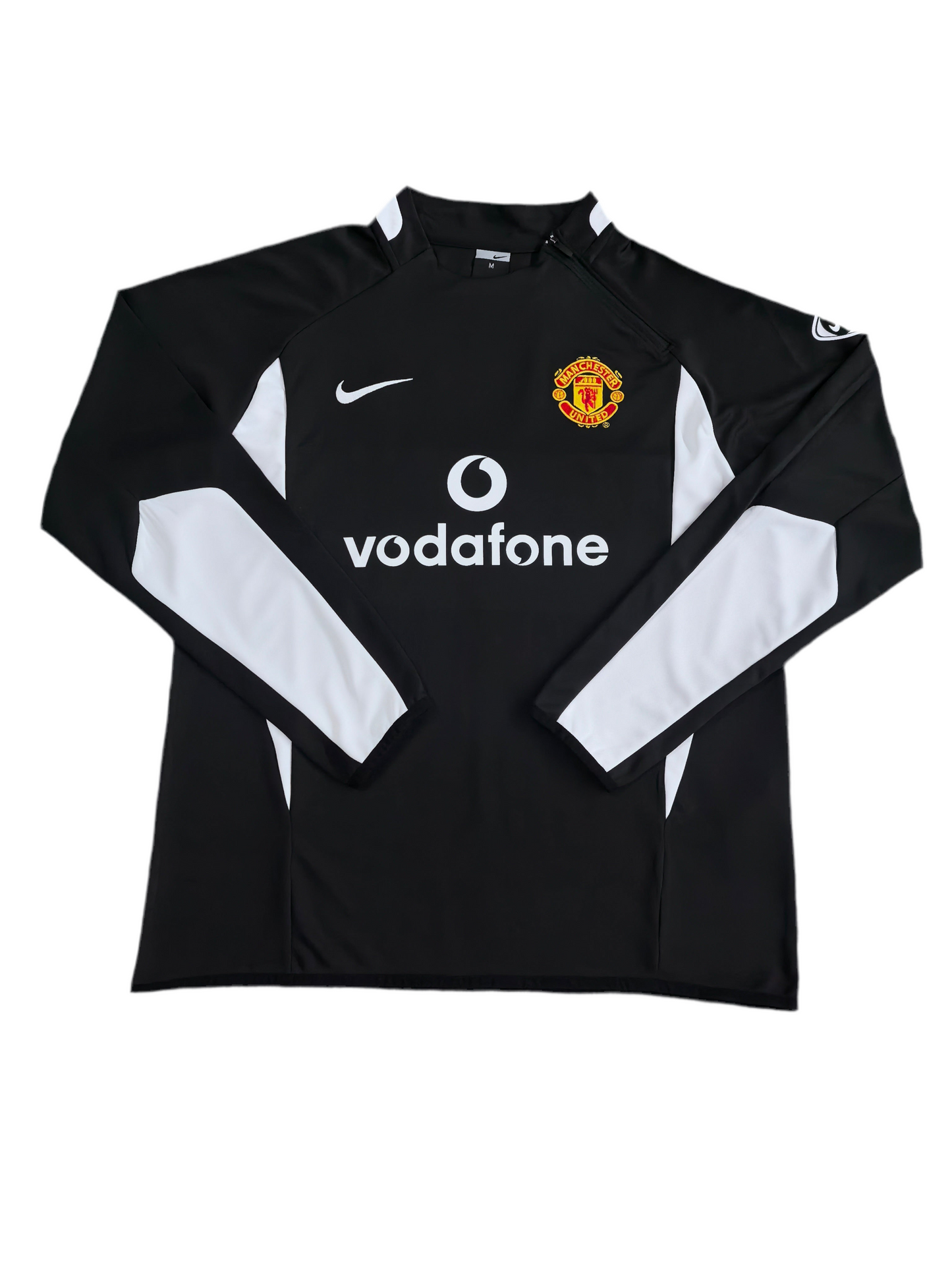 Chándal Retro Manchester United Negro 2002/03
