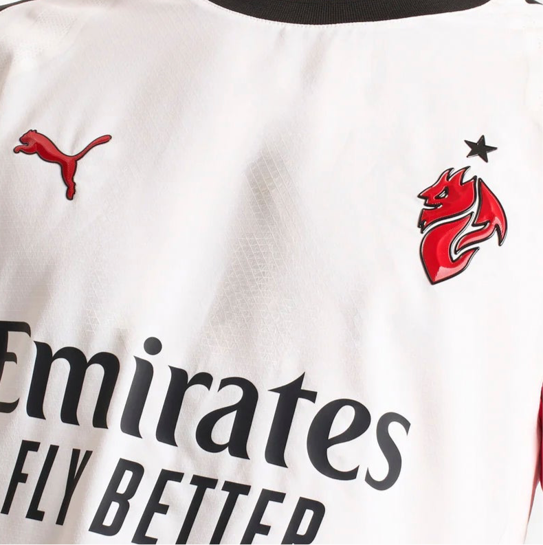 Segunda equipación AC Milan 25/26