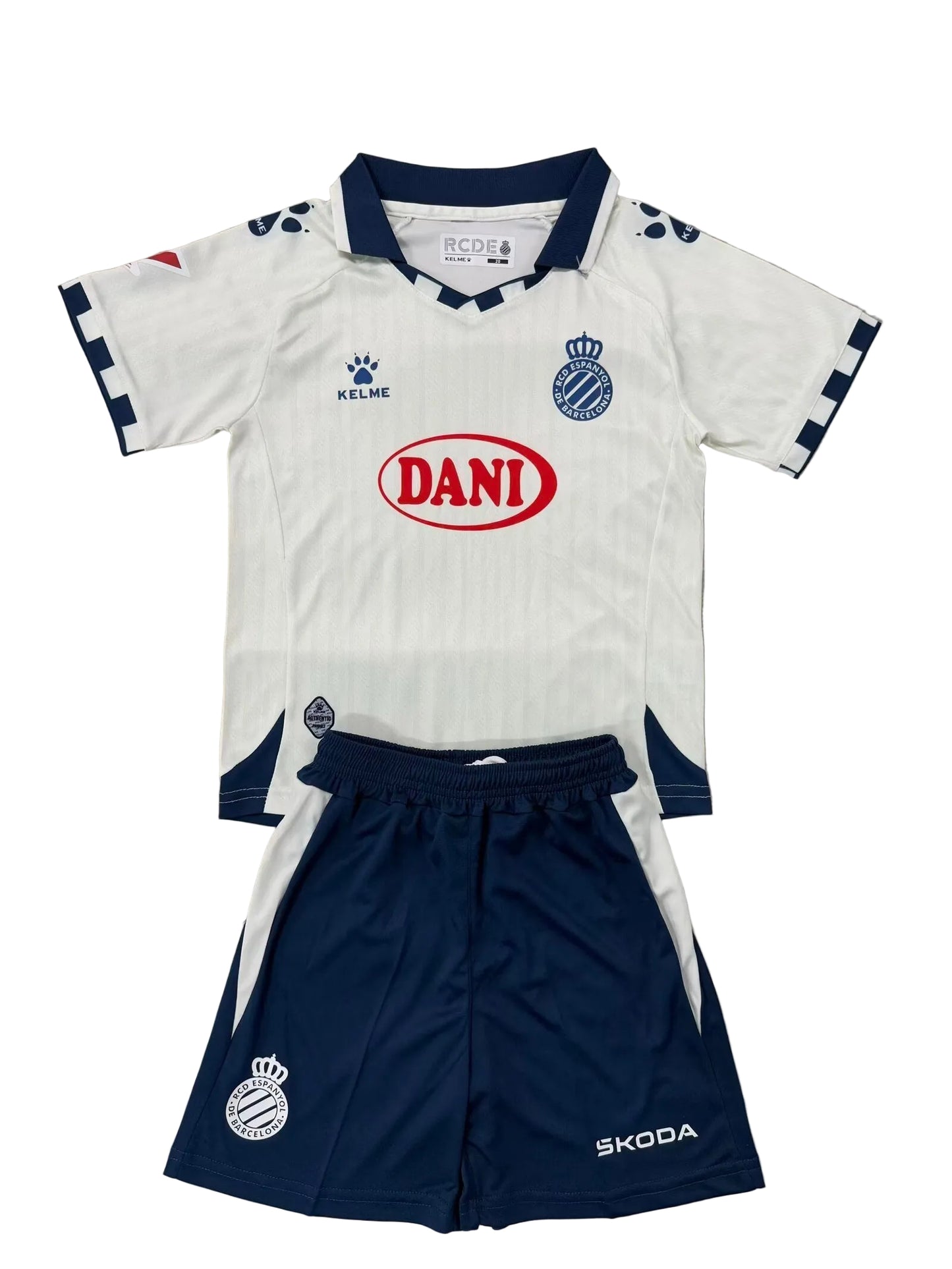 Kit Niño Segunda Equipación Espanyol 25/26