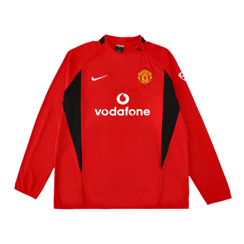 Chándal Retro Manchester United Rojo 2002/03