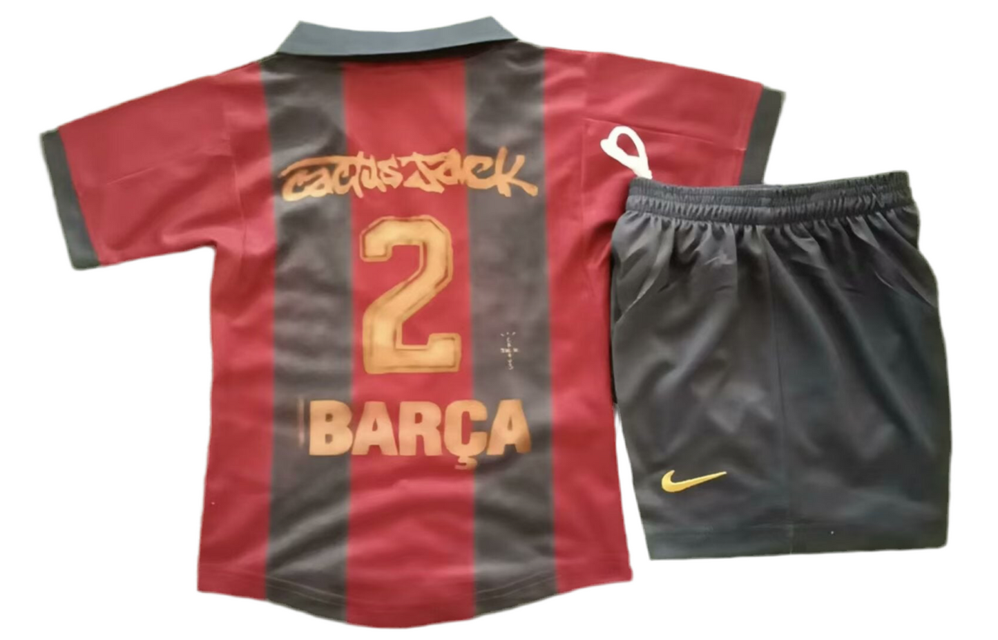 Kit Niño FC Barcelona Travis Scott