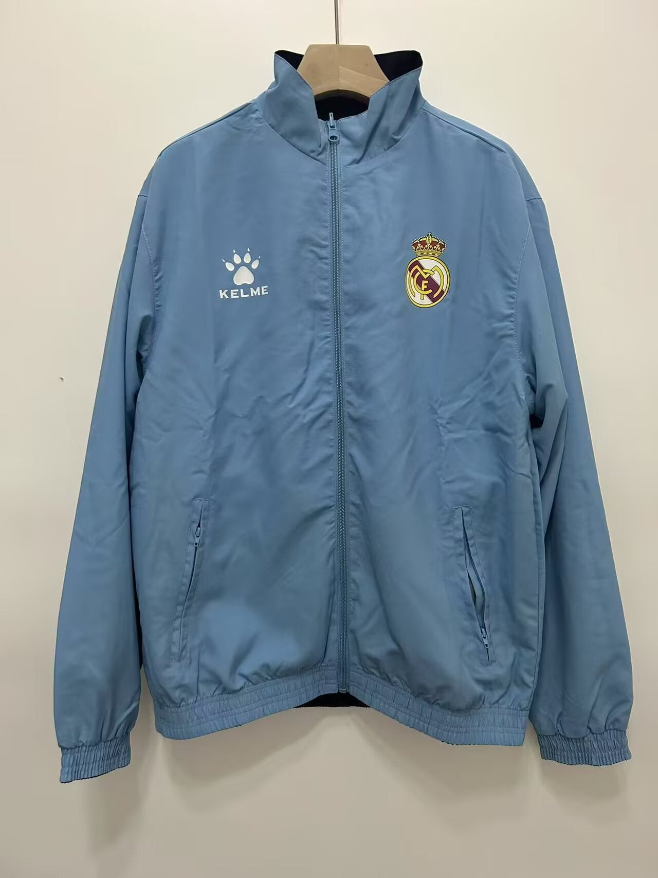 Chaqueta Cortavientos Real Madrid Reversible