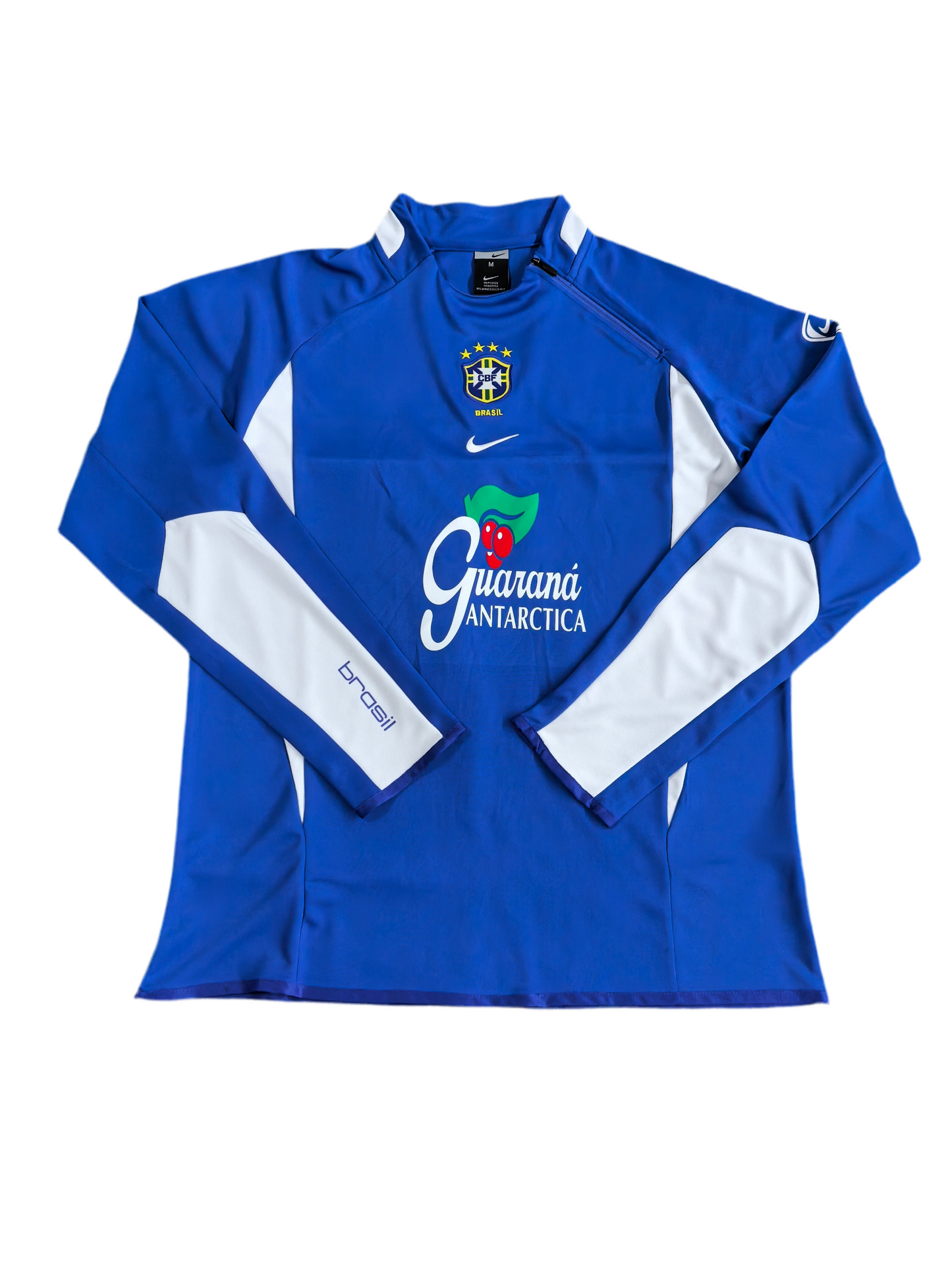 Chándal Retro Brasil Azul 2002