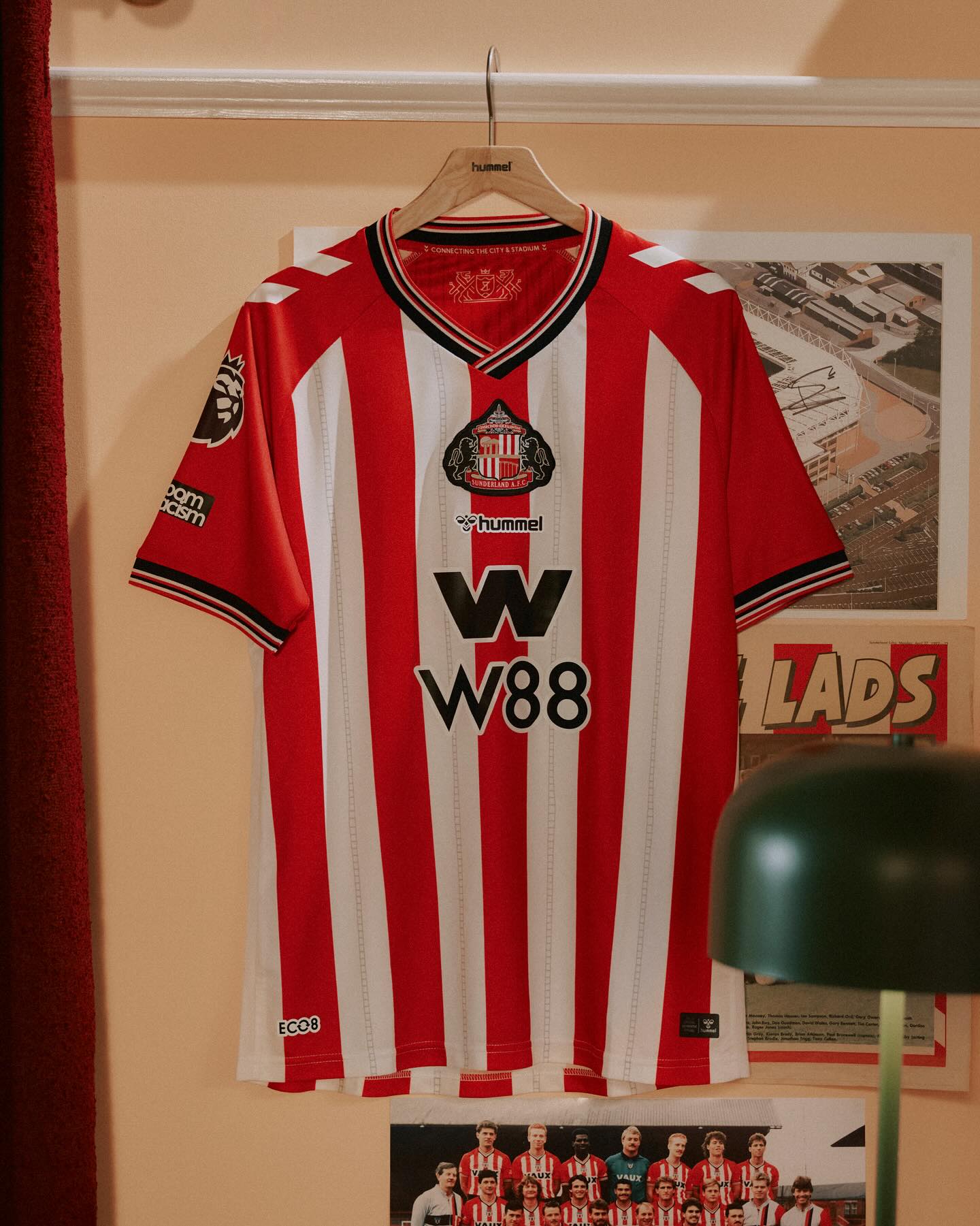 Primera equipación Sunderland 25/26