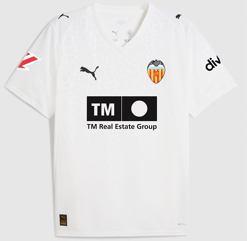 Primera equipación Valencia CF 25/26