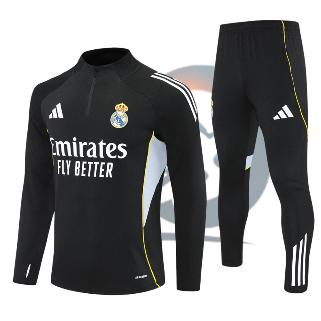 Chándal niño Real Madrid Negro 25/26