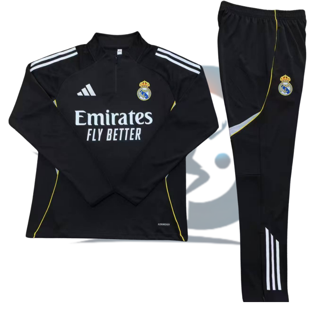 Chándal niño Real Madrid Negro 25/26