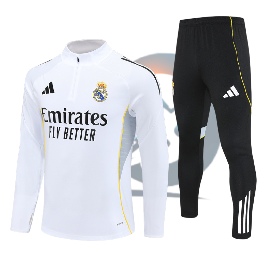 Chándal niño Real Madrid Blanco 25/26