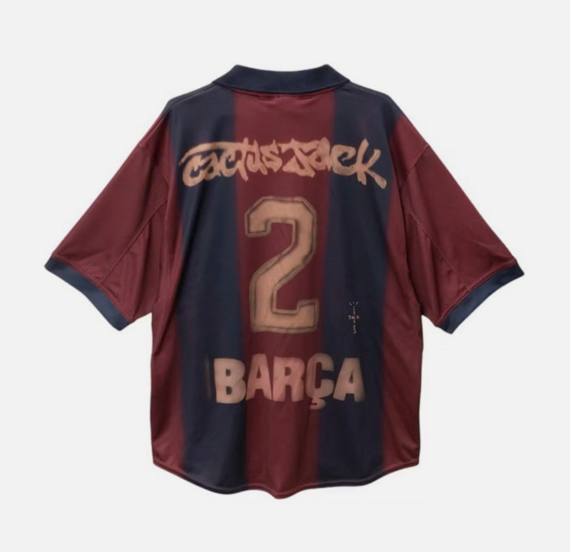 FC Barcelona Travis Scott Retro 2000/2001 Skeleton Cactus Jack