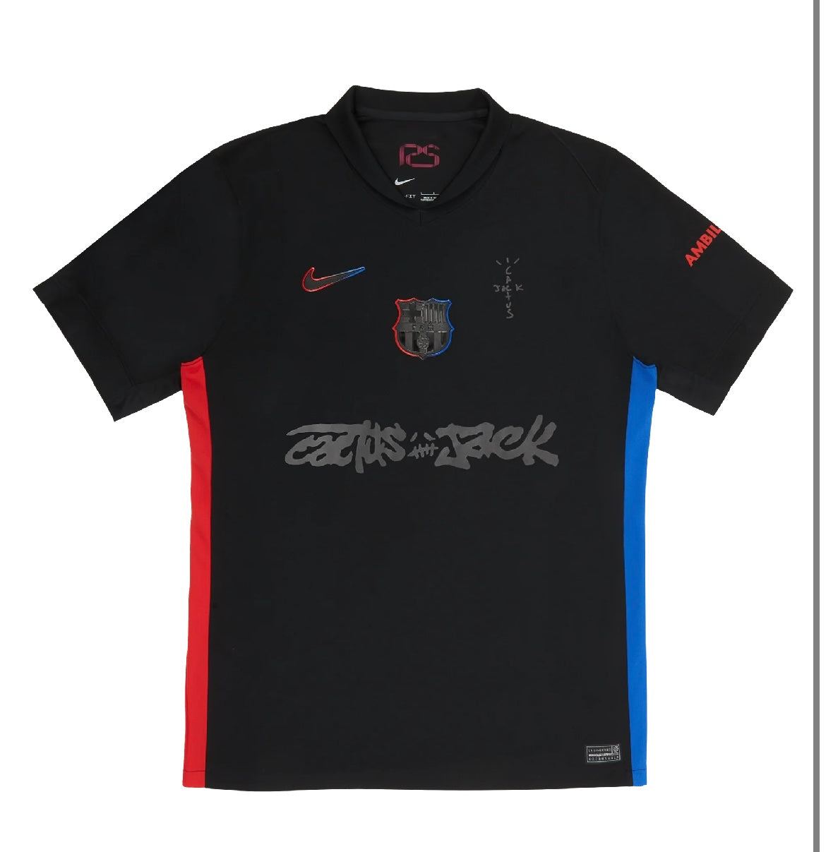 FC Barcelona Travis Scott Cactus Jack Negra