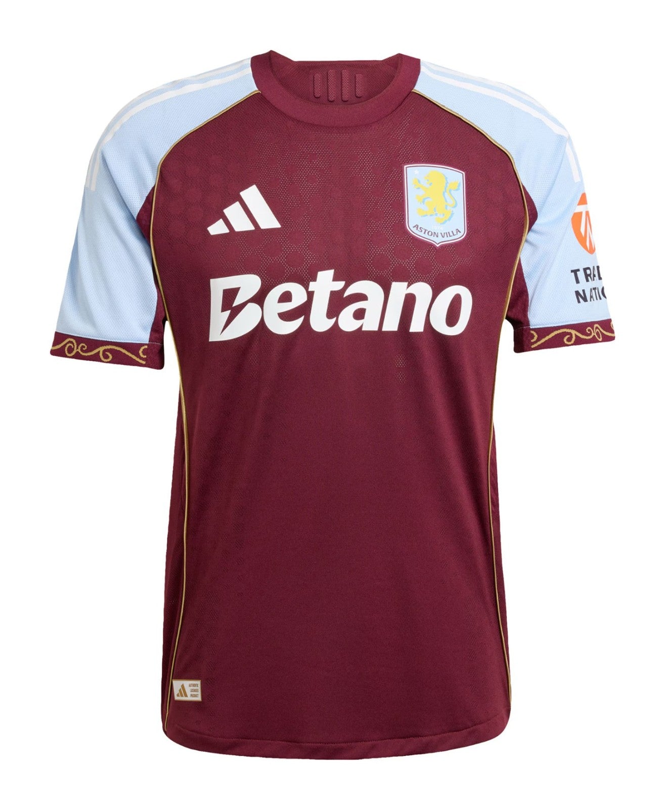 Primera equipación Aston Villa 25/26