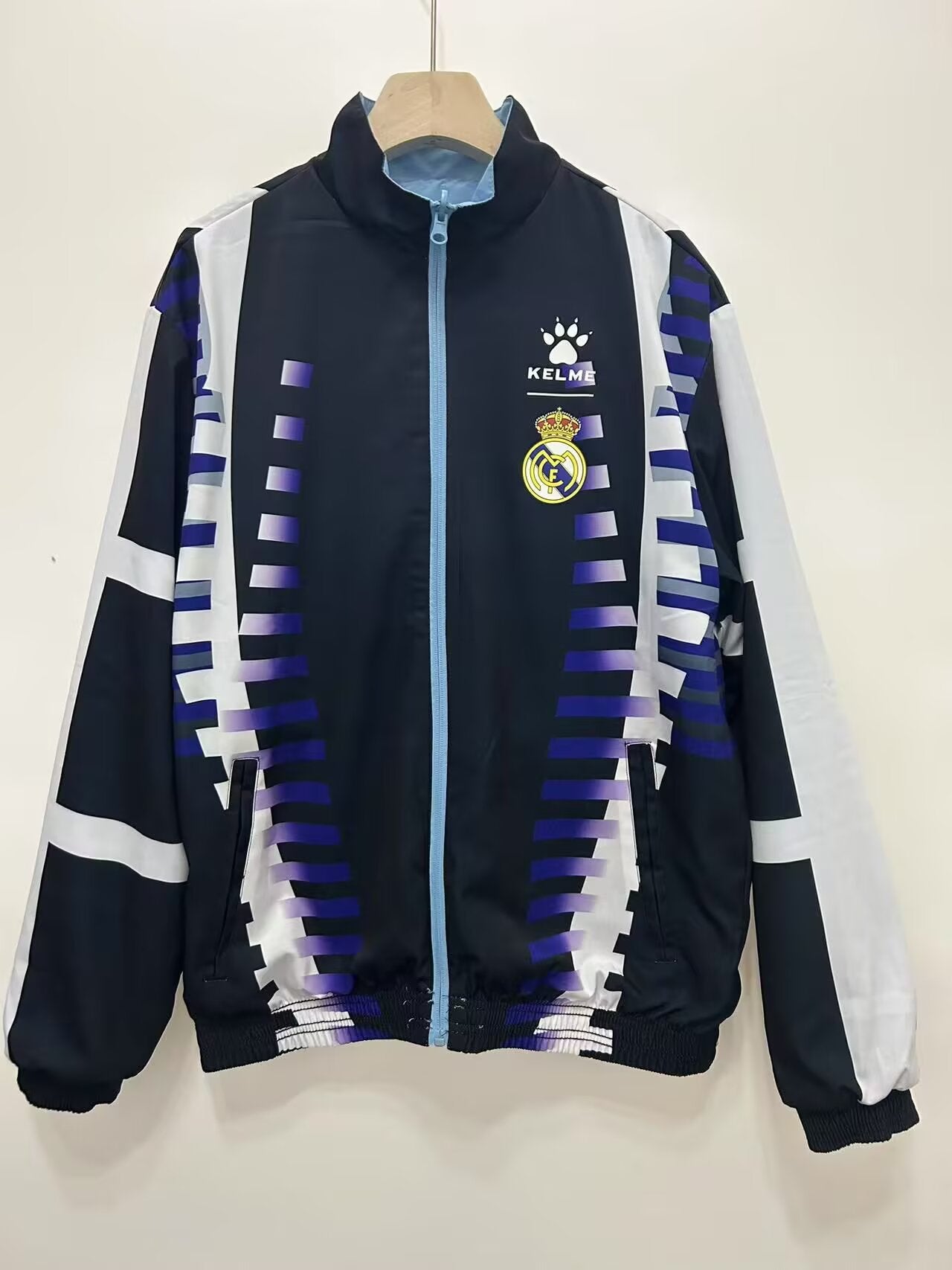 Chaqueta Cortavientos Real Madrid Reversible