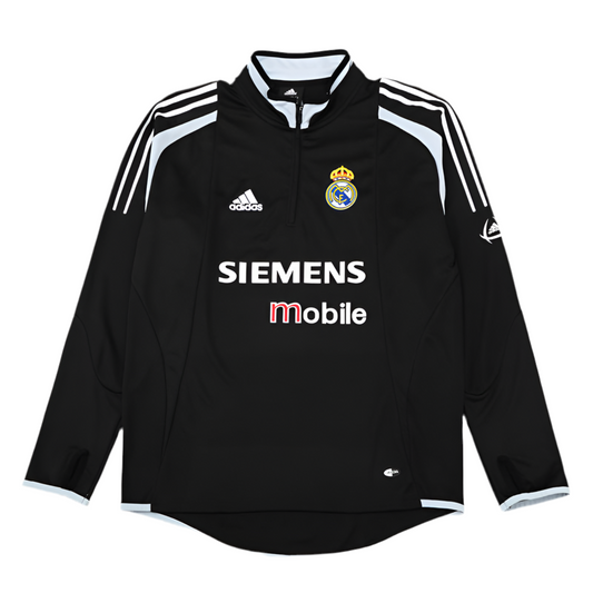 Chándal Retro Real Madrid Negro 2004/05