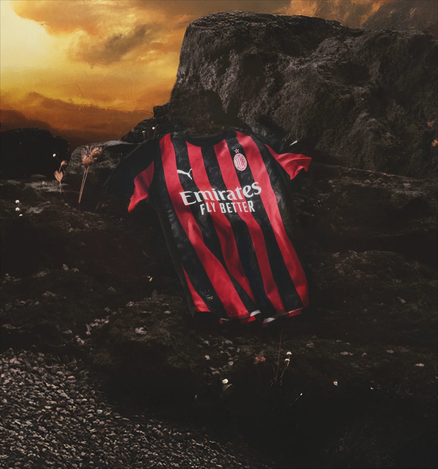 Primera equipación AC Milan 25/26