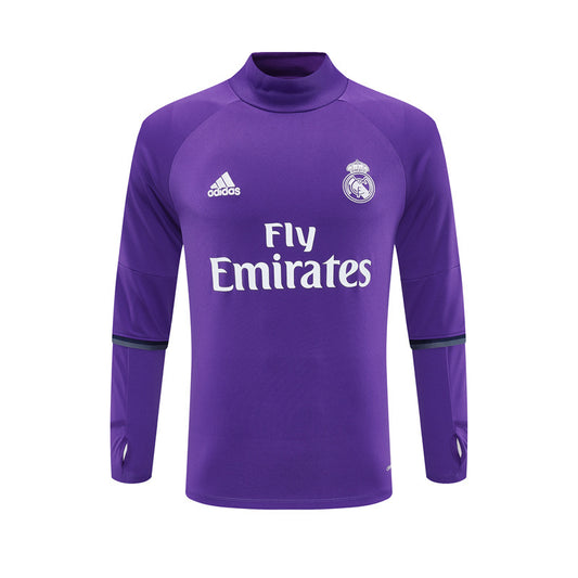 Chándal Retro Real Madrid Violeta 2016/17