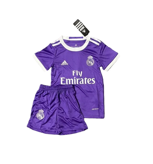 Kit Niño Real Madrid 16/17 visitante