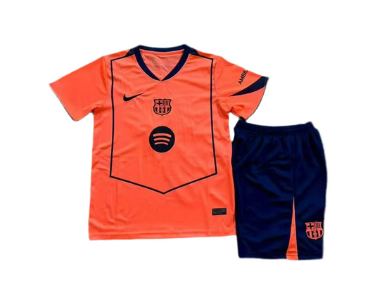 Kit Niño Tercera equipación FC Barcelona 25/26