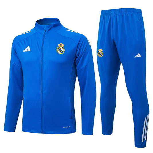 Chándal Real Madrid Fullzip Azul 25-26