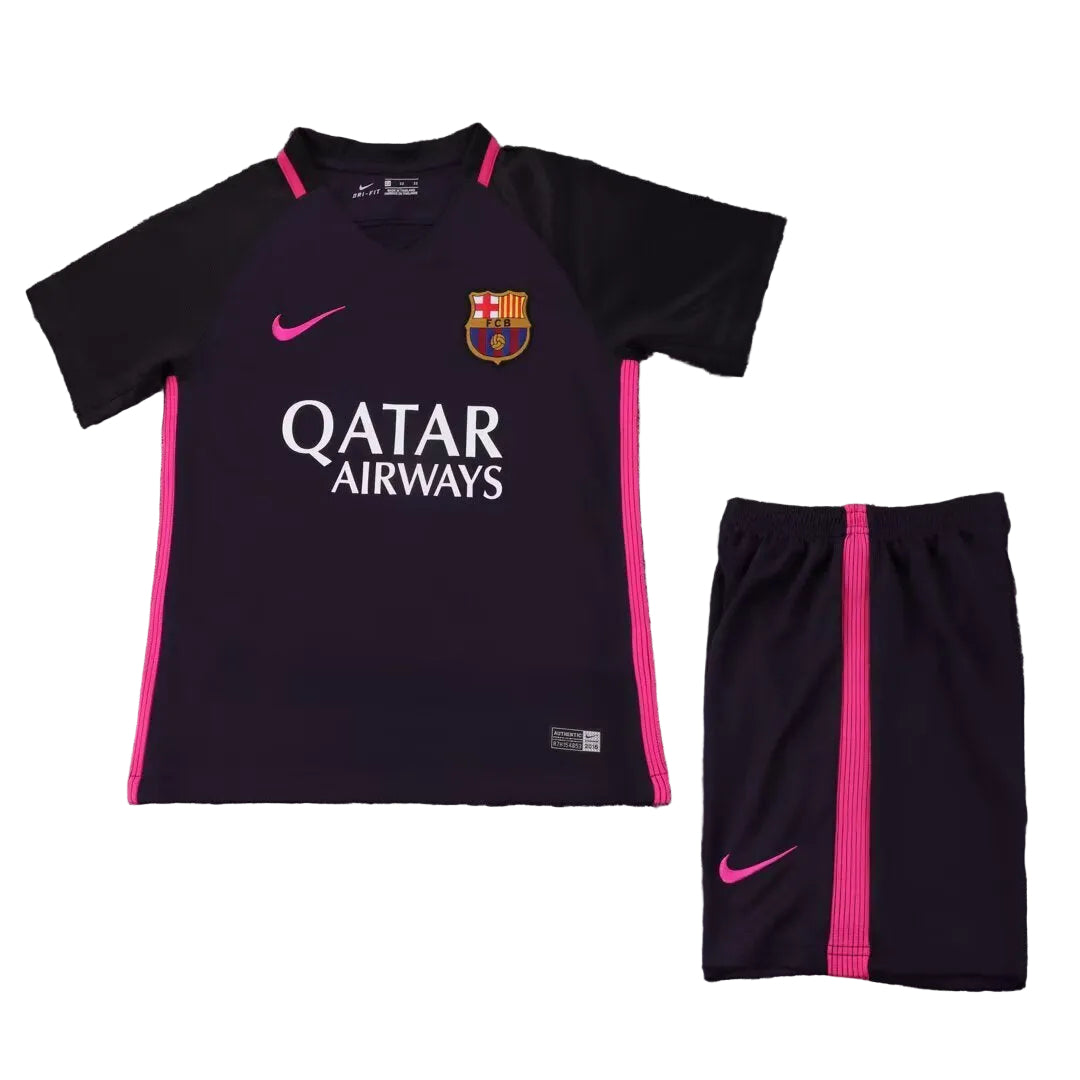 Kit Niño FC Barcelona 16/17 visitante
