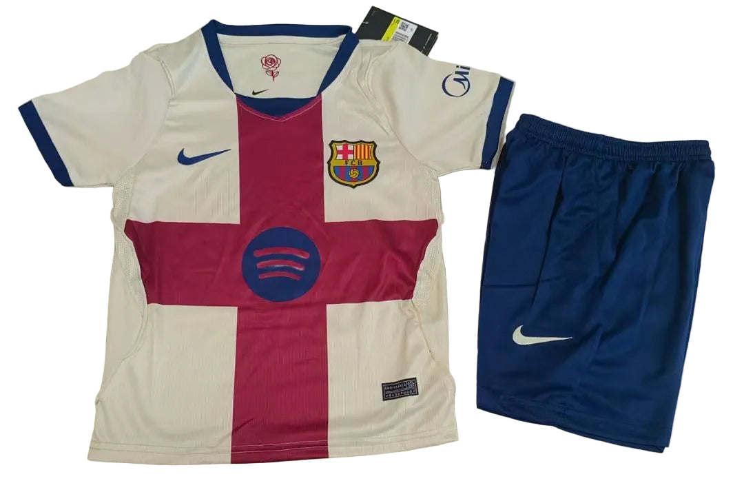 Kit Niño Cuarta equipación FC Barcelona 26/27