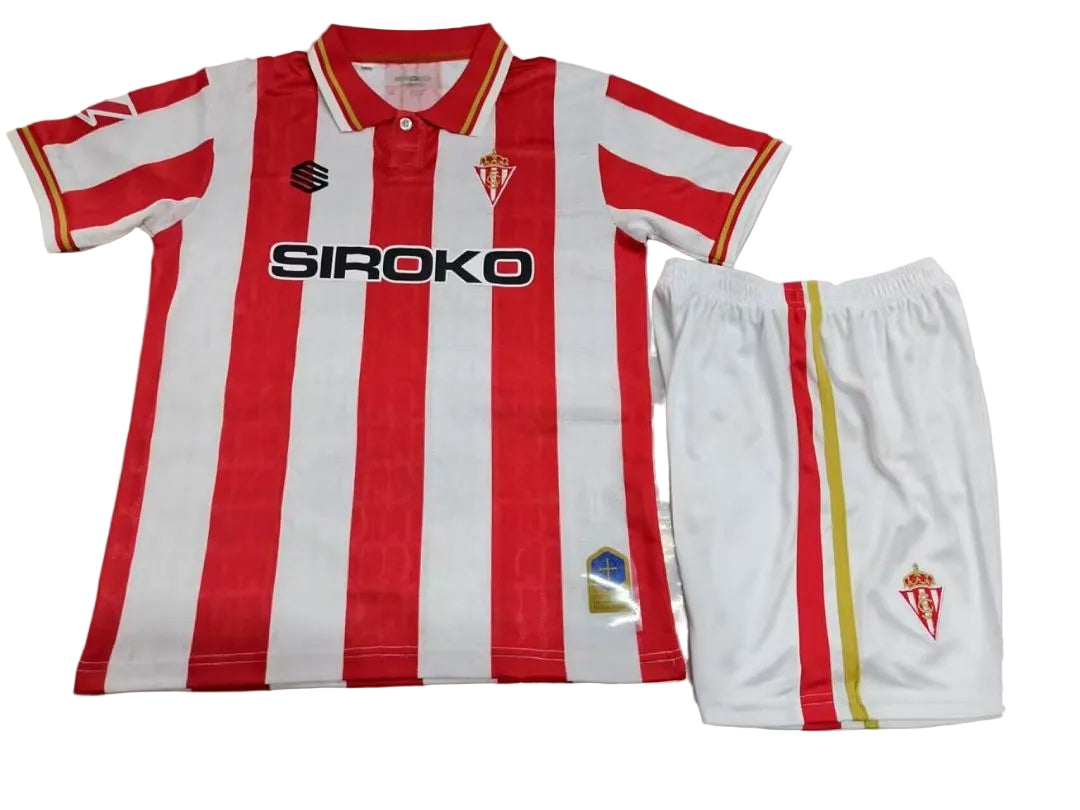 Kit Niño Primera equipación Sporting Gijón 26/27