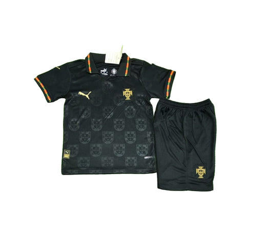Kit Niño Portugal visitante Mundial 2026