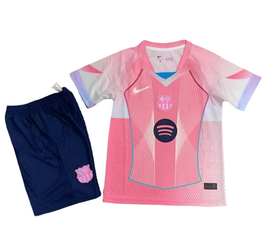 Kit Niño Equipación Rosa FC Barcelona 25/26