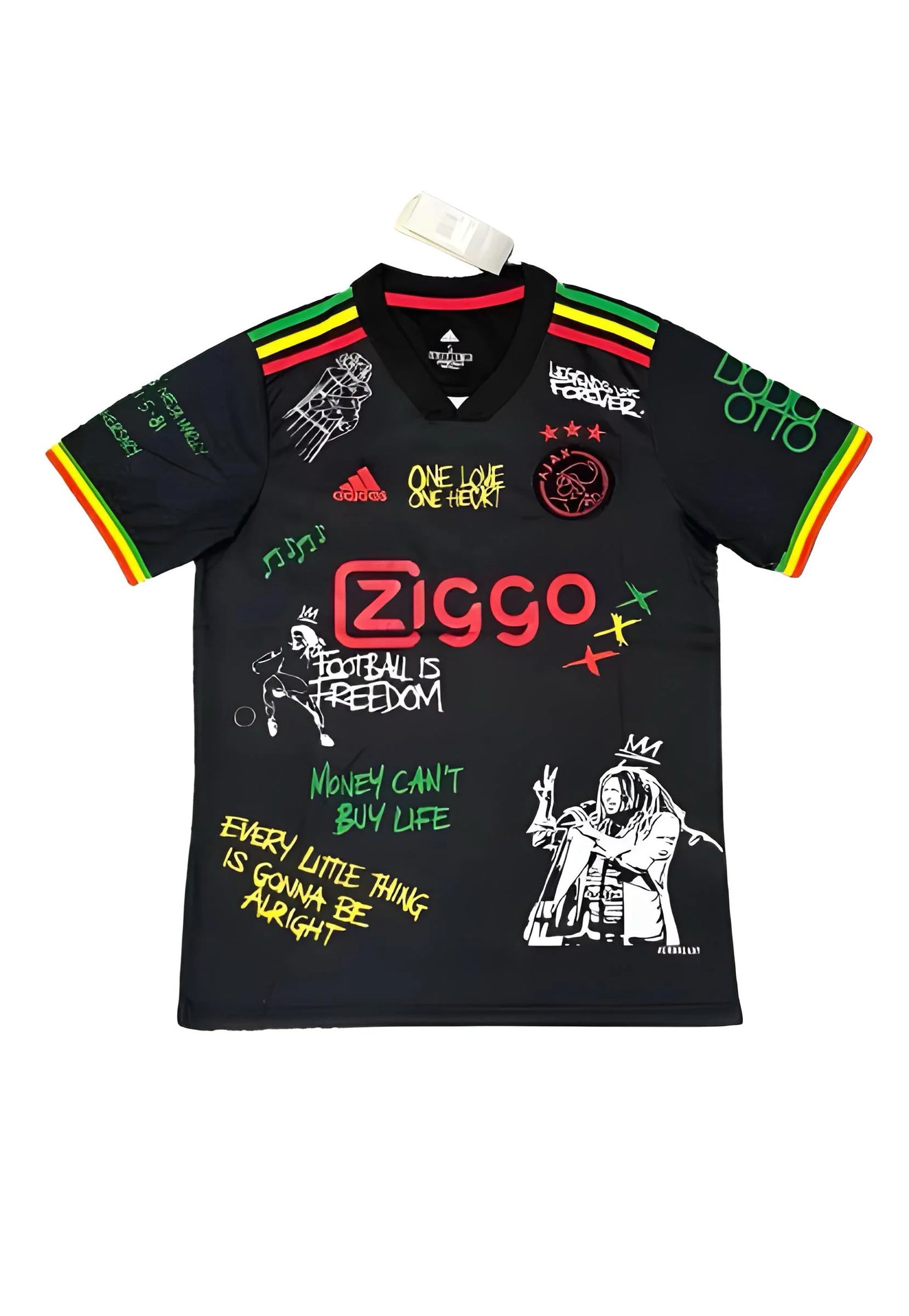 Camiseta Bob Marley Ajax 25/26