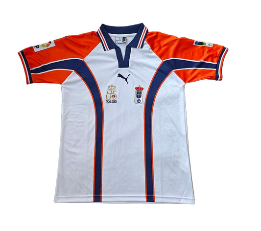 Real Oviedo Visitante 75 Aniversario Retro 2001