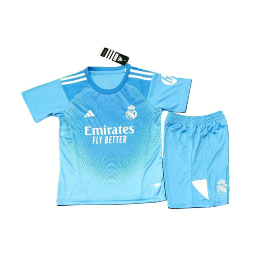 Kit Niño Portero Azul Real Madrid 25/26