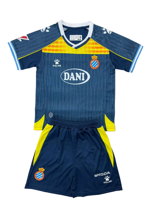 Kit Niño Tercera Equipación Espanyol 25/26