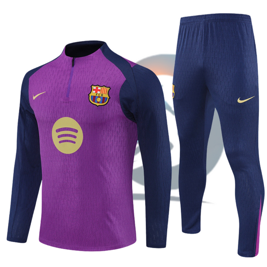 Chándal niño FC Barcelona 25/26 Violeta