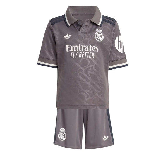 Kit Niño Tercera equipación Real Madrid 24/25