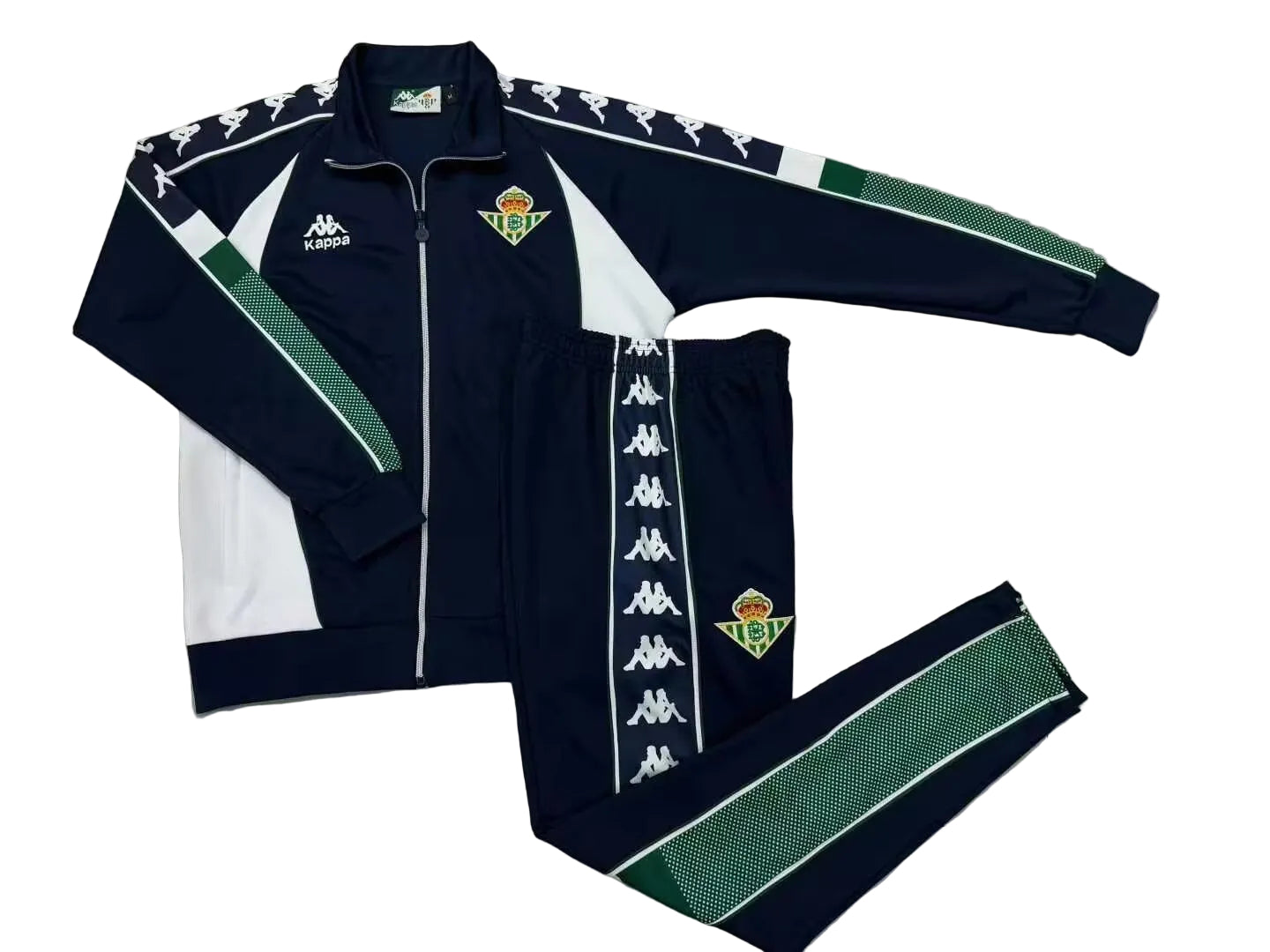 Chándal Real Betis Retro paseo Negro 95-97