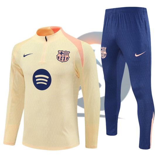 Chándal niño FC Barcelona 25/26 Amarillo