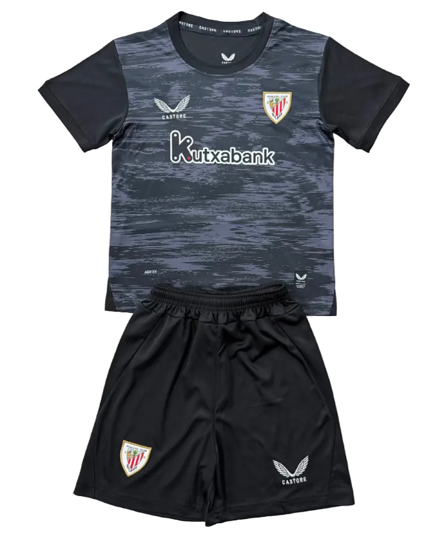 Kit Niño Equipación Portero Negra Athletic Club 26/27
