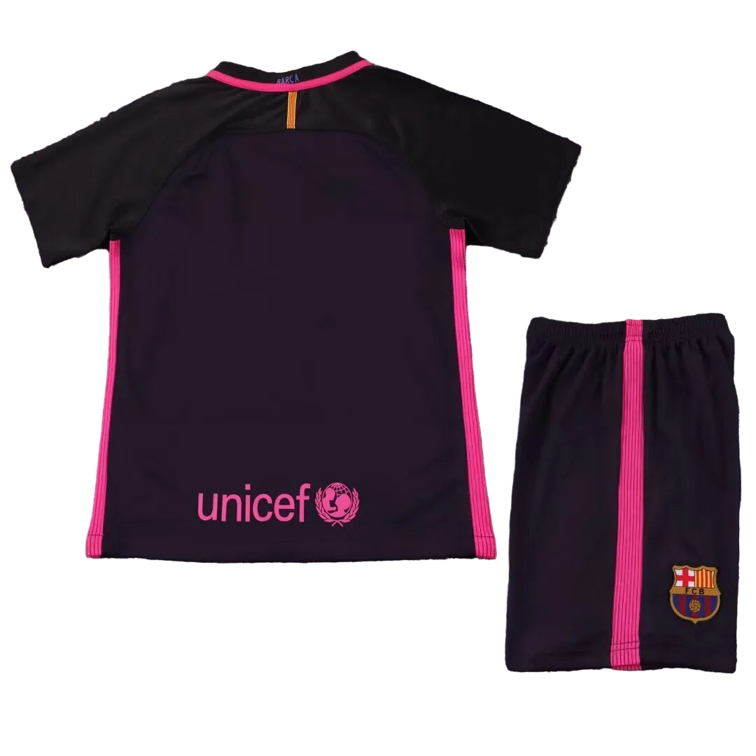 Kit Niño FC Barcelona 16/17 visitante