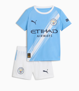 Kit Niño Primera equipación Manchester City 25/26